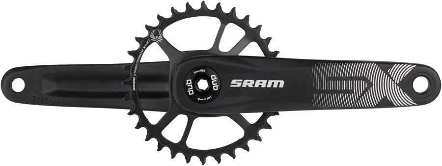 SRAM SX Eagle Crankset 170mm, 12-Speed, 32t, Direct Mount, DUB