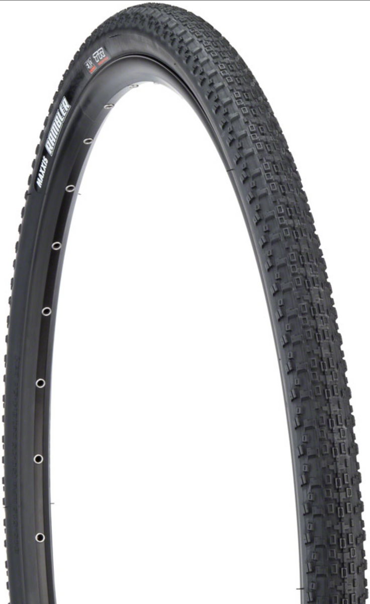 Maxxis Rambler Tire 700 x 38, Tubeless, Folding, Black, Dual