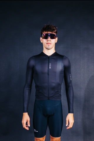 Mcycle MY242 Pro Long Sleeve Jersey - Black