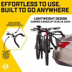 Saris BONES EX 2-BIKE Trunk Rack