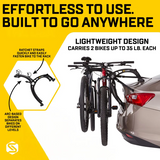 Saris BONES EX 2-BIKE Trunk Rack