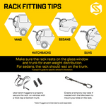 Saris BONES EX 2-BIKE Trunk Rack