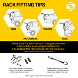 Saris BONES EX 2-BIKE Trunk Rack
