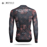 Mcycle MY265 Pro Long Sleeve Jersey - Black/Red