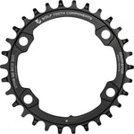 Wolf Tooth 96 BCD Chainring - 30t, 96 Asymmetric BCD, 4-Bolt, Drop-Stop, For Shimano XT M8000 and SLX M7000 Cranks
