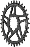 Wolf Tooth Direct Mount Chainring - 34t/SRAM Direct Mount/Drop-Stop B/For SRAM 3-Bolt Boost Cranks/3mm Offset/Black)