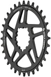 Wolf Tooth Direct Mount Chainring - 34t/SRAM Direct Mount/Drop-Stop B/For SRAM 3-Bolt Boost Cranks/3mm Offset/Black)