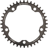 Wolf Tooth 130 BCD Road and Cyclocross Chainring - 40t, 130 BCD, 5-Bolt, Drop-Stop B, 10/11/12-Speed Eagle and Flattop Compatible, Black