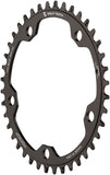 Wolf Tooth 130 BCD Road and Cyclocross Chainring - 40t, 130 BCD, 5-Bolt, Drop-Stop B, 10/11/12-Speed Eagle and Flattop Compatible, Black