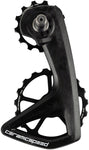 CeramicSpeed OSPW RS Pulley Wheel System for Shimano Dura-Ace 9250/Ultegra 8150 - Aluminum Pulley, Carbon Cage, Black