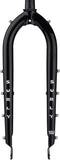Surly Cocktail Fork - 27.5", QRx100mm, 1-1/8" Straight Steerer, 420mm Axle To Crown, Steel, Black