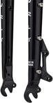Surly Cocktail Fork - 27.5", QRx100mm, 1-1/8" Straight Steerer, 420mm Axle To Crown, Steel, Black