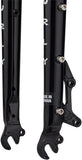 Surly Cocktail Fork - 27.5", QRx100mm, 1-1/8" Straight Steerer, 420mm Axle To Crown, Steel, Black