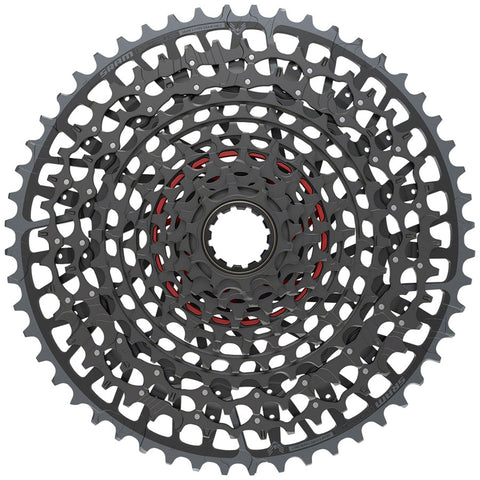 SRAM X0 Eagle T-Type XS-1295 Cassette - 12-Speed, 10-52t, For XD Driver, Black