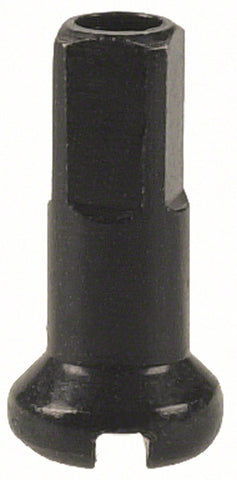 DT Swiss Standard Spoke Nipple (Brass - 2.0 x 12mm - Black)
