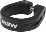 MSW Seatpost Clamp - 31.8mm/Bolt-On/Black