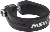 MSW Seatpost Clamp - 31.8mm/Bolt-On/Black