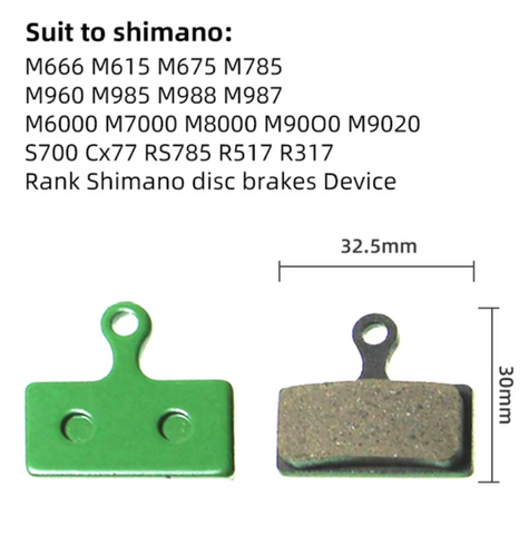 Jederlo XTR 2001 Disc Brake Pads