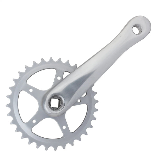 Sunlite Alloy Single Speed Track Fixie Crankset 32T 152mm Silver 2ndbike Shop