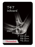 Token T47V24 Bottom Bracket - for T47 Frames and Shimano Cranks