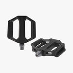 PEDAL, PD-EF202, FLAT, W/O REFLECTOR, BLACK