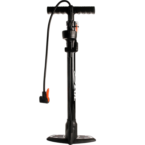 Zol Bike Pump High Pressure Bicycle Floor Pump Up to 160PSI/11BAR with Gauge and Smart Head