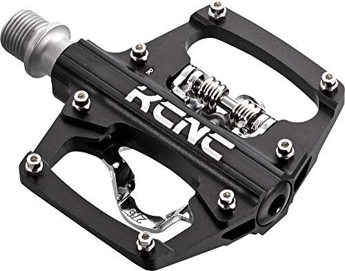 KCNC MTB Clipless Pedal, CNC Body (AL6061) Cr-Mo Axle BLACK