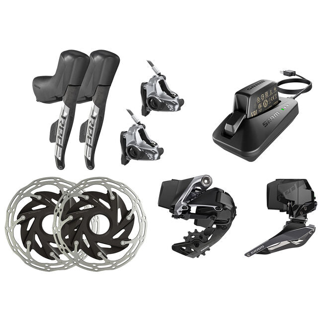 SRAM Red eTap AXS Road Upgrade Kit - 2x12-Speed, Flat Mount